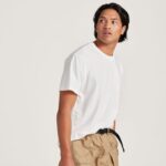 Allbirds Allgood-Baumwoll-T-Shirt für Herren DZ826121 Schneesturm – Bild 2
