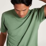 Allbirds Allgood-Baumwoll-T-Shirt für Herren DZ826124 neblige Ladung – Bild 3