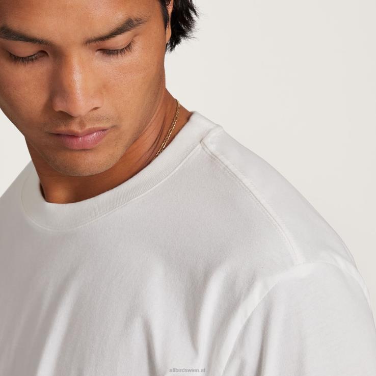 Allbirds Allgood-Langarm-T-Shirt für Herren aus Baumwolle DZ826137 Schneesturm – Bild 3