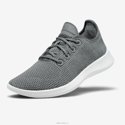 Allbirds Baumläufer für Herren DZ8263 Nebel (weiße Sohle)