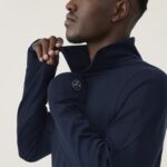 Allbirds Herren-Performance-Viertelreißverschluss DZ826153 echte Marine – Bild 3