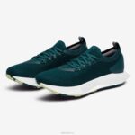 Allbirds Herren-Wollflyer Mizzles DZ826102 tiefes Smaragdgrün (Blizzard-Sohle) – Bild 6