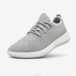 Allbirds Herren-Wollläufer Mizzles DZ82648 hellgrau (naturweiße Sohle)