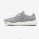 Allbirds Herren-Wollläufer Mizzles DZ82648 hellgrau (naturweiße Sohle) – Bild 3