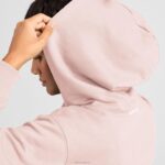 Allbirds R&R-Kapuzenpullover für Damen DZ826225 ruhiges Taupe – Bild 5