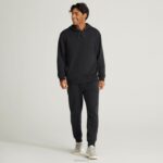 Allbirds R&R-Kapuzenpullover für Herren DZ826141 natürliches Schwarz – Bild 7