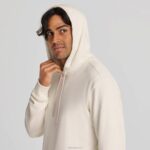 Allbirds R&R-Kapuzenpullover für Herren DZ826144 natürliches Weiß – Bild 4