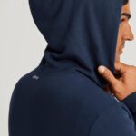 Allbirds R&R-Kapuzenpullover für Herren DZ826145 echte Marine – Bild 5