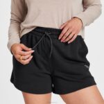 Allbirds R&R Sweat-Shorts für Damen DZ826229 natürliches Schwarz – Bild 3