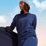 Allbirds R&R-Sweatshirt für Damen DZ826209 dunstiges Indigo – Bild 2