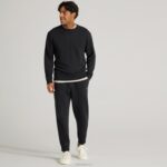 Allbirds R&R-Sweatshirt für Herren DZ826130 natürliches Schwarz – Bild 7