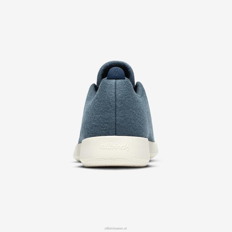 Allbirds Smallbirds Wollläufer – große Kinder DZ826257 ruhiges Blaugrün (natürliche weiße Sohle) – Bild 4