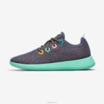 Allbirds Smallbirds Wollläufer – große Kinder DZ826259 wowza blue (schwimmende Mintsohle) – Bild 3