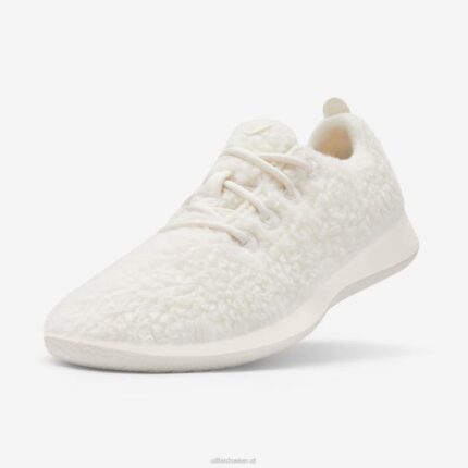 Allbirds Smallbirds Wollläufer – große Kinder DZ826263 natürliche weiße Flusen