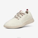 Allbirds Smallbirds Wollläufer – große Kinder DZ826264 naturweißer Flaum (beige Hush-Sohle)