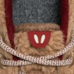 Allbirds Smallbirds Wollläufer – große Kinder DZ826265 dunstige beige Flusen (beige Hush-Sohle) – Bild 6