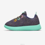 Allbirds Smallbirds Wollläufer – kleine Kinder DZ826234 wowza blue (schwimmende Mintsohle) – Bild 3