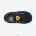 Allbirds Smallbirds Wollläufer – kleine Kinder DZ826239 Naturschwarz (Thrive Teal-Sohle) – Bild 5
