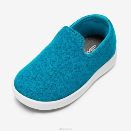 Allbirds Smallbirds Wollliegen – kleine Kinder DZ826250 gedeihen blaugrün (Blizzard)