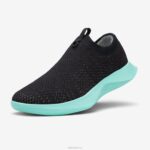 Allbirds Tree-Dasher-Staffel der Männer DZ82653 naturschwarz (schwimmende Mintsohle)