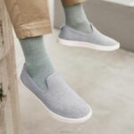 Allbirds Wollliegen für Herren DZ82671 naturgrau (dunkelgraue Sohle) – Bild 2